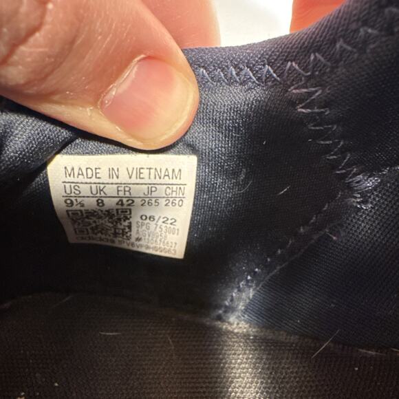 Adidas Cloudfoam Pure 2.0 Women’s Running Shoes, Sneakers, Navy/Golf, Size 9.5 - Picture 5 of 9